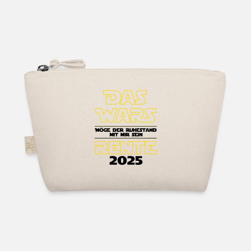 Das Wars Rente 2025 - Ich bin im Ruhestand Bio-Täschchen