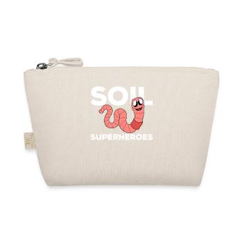 Mignon ver drôle vers de terre vers de terre - Trousse biologique - nature - Devant