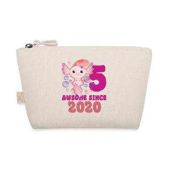 Axolotls' Fifth Birthday - Organic Pouch - nature - Front
