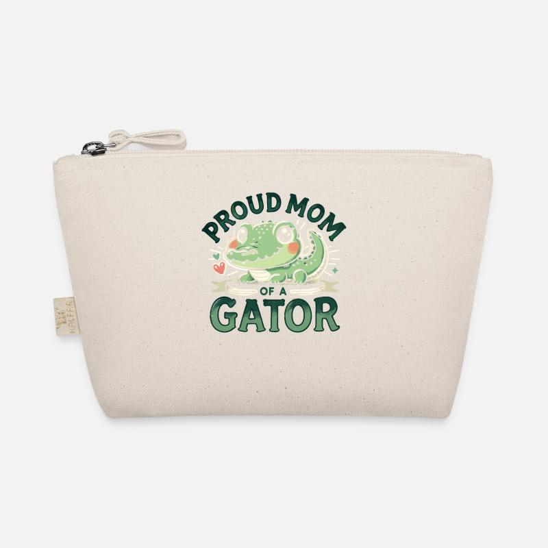 Stolze Mutter eines Alligators Bio-Täschchen
