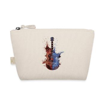 Gitarre - Bio-Täschchen - Natur - Vorne