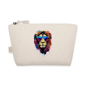 Lion Big Cat Lion's Mane Lions Love Wild Lions - Organic Pouch - nature - Front