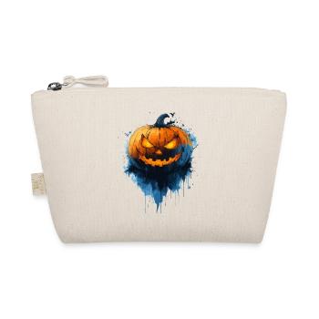 Cadeau d’Halloween Femmes Citrouille Hommes Enfants - Trousse biologique - nature - Devant