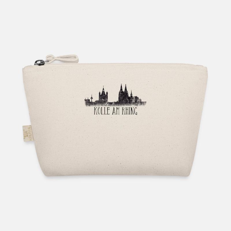 Cologne Skyline Cologne am Rhing Cologne Cathedral on the Rhine Organic Pouch