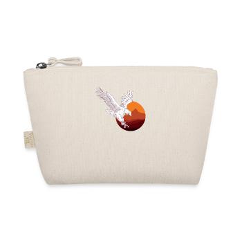 Aigle avec fond de coucher de soleil Aigle avec - Trousse biologique - nature - Devant