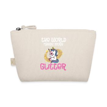 Colorful Unicorn, Funny Animal and Fantasy Fans - Organic Pouch - nature - Front