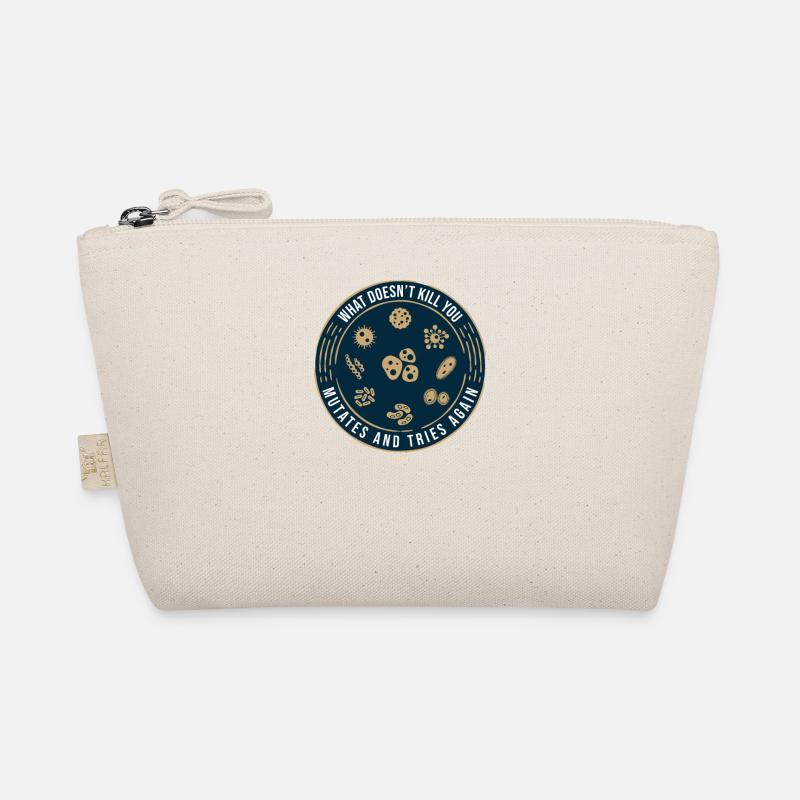 funny saying. Viruses Science Research Organic Pouch