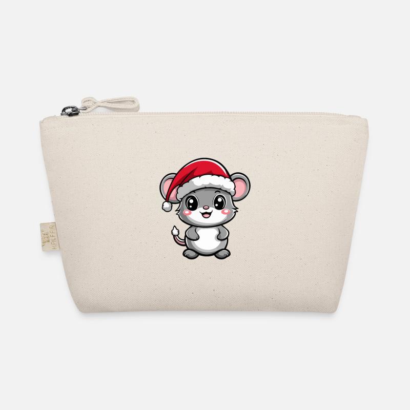Mouse Christmas Organic Pouch