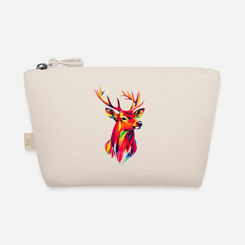 Deer, Antlers, Hunting, Deer, Reindeer, Red Deer, Hunter Organic Pouch