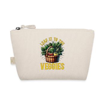 Vegetarian Leaf It To The Veggies Vegan Lifestyle - Organic Pouch - nature - Front