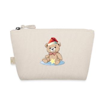 Teddy Bear, Teddy Bear, Stuffed Toy, Child, Kids - Organic Pouch - nature - Front
