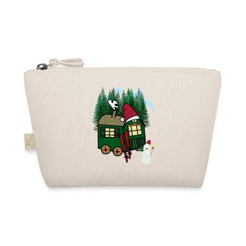 Sports d’hiver Ski Bonhomme de neige Montagne Hiver Ski de fond - Trousse biologique - nature - Devant