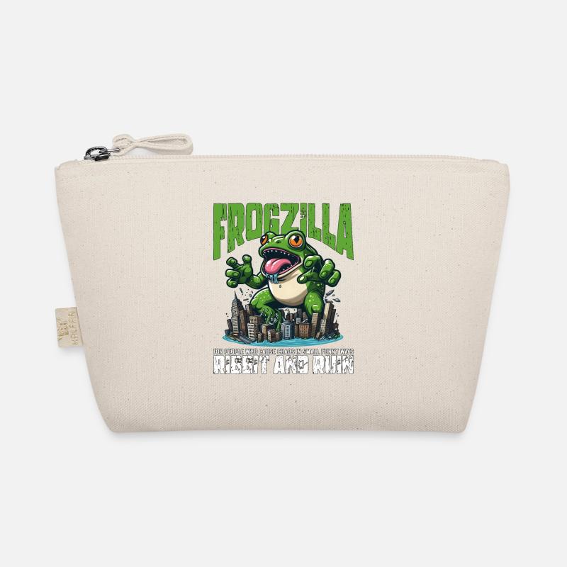 RIBBIT AND RUIN - FROGZILLA Organic Pouch