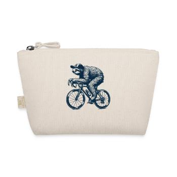 Cycling Sloth - Organic Pouch - nature - Front