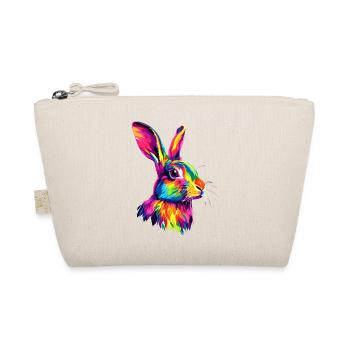 Hase Kaninchen Liebhaber Feldhase Bunny Süße Hasen - Bio-Täschchen - Natur - Vorne