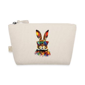 Hase Kaninchen Liebhaber Feldhase Bunny Süße Hasen - Bio-Täschchen - Natur - Vorne