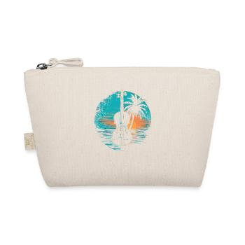 Violin Sunset - Organic Pouch - nature - Front