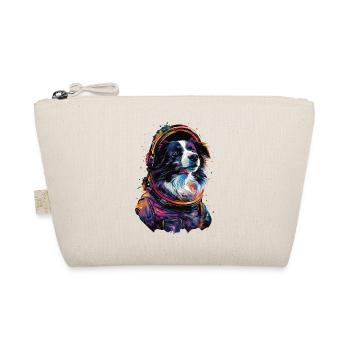 Border Collie - Bio-Täschchen - Natur - Vorne