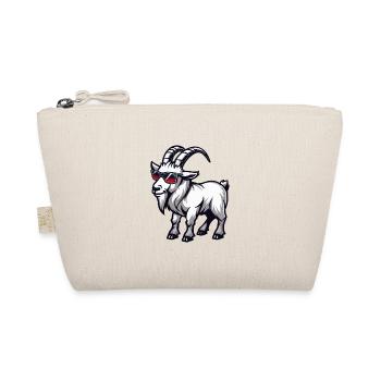 Mountain Goat Comic Cool - Organic Pouch - nature - Front