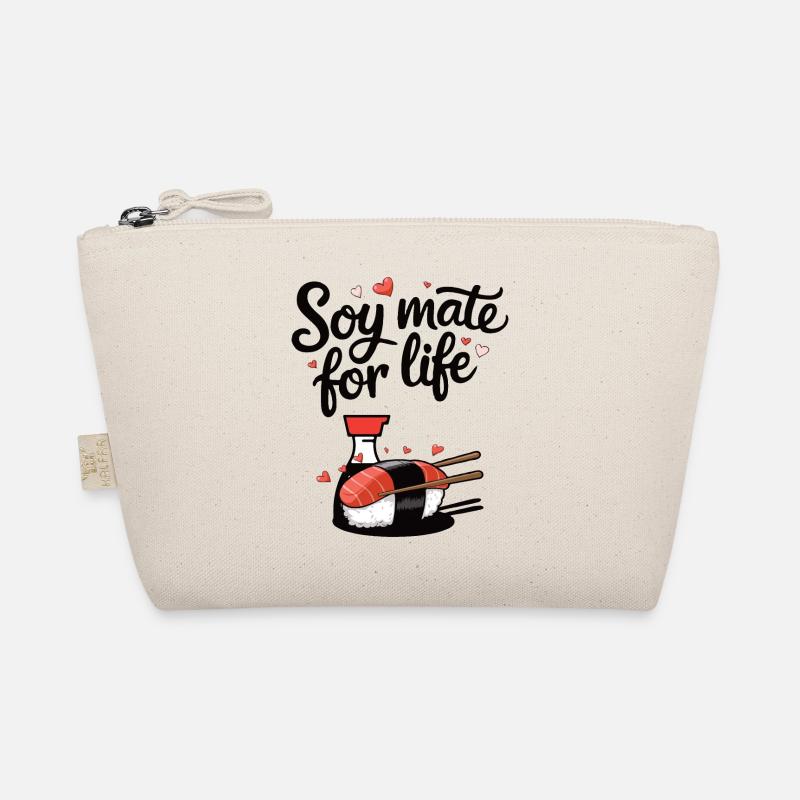 Idée cadeau citation drôle design sushi sauce soja Trousse biologique