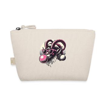 Krampus Weihnachten Sigma Male Cool - Bio-Täschchen - Natur - Vorne