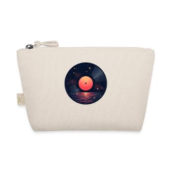 Cosmic Vinyl Astronaut Space Music - Organic Pouch - nature - Front