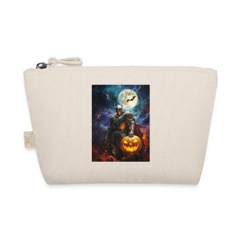 Halloween Geschenk Frauen Ritter Männer Kinder - Bio-Täschchen - Natur - Vorne