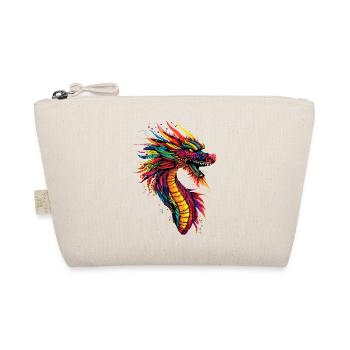 Dragon Mythical Creature Dragon Lover Fire Dragon - Organic Pouch - nature - Front