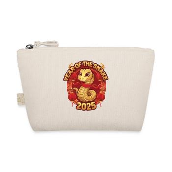 Chinese Year 2025 Year of the Snake - Organic Pouch - nature - Front
