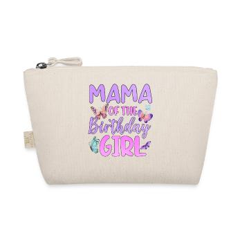 Maman de la fille d’anniversaire - Trousse biologique - nature - Devant