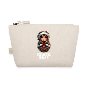 Russian Matryoshka Christmas Russia - Organic Pouch - nature - Front