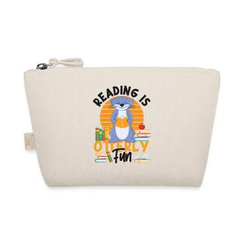 Otter Reading Teacher Literature - Bio-Täschchen - Natur - Vorne