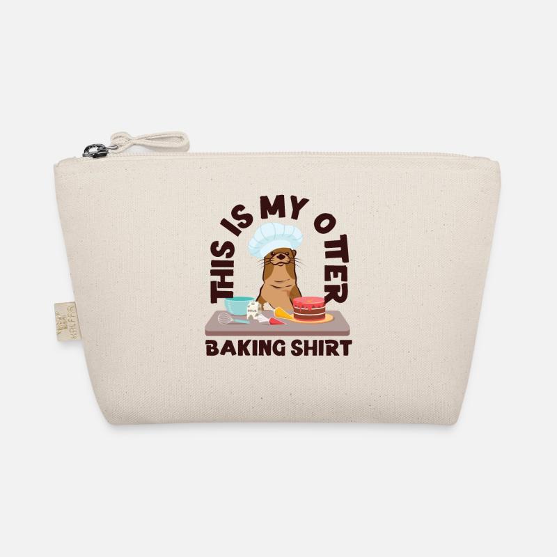 Otter Baking Pun This Is My Otter Bio-Täschchen
