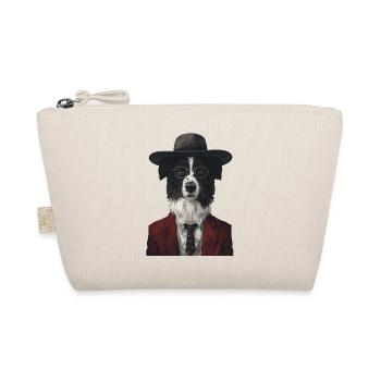 Border Collie - Bio-Täschchen - Natur - Vorne