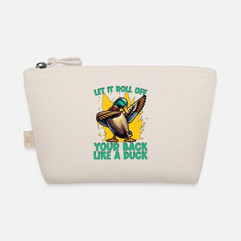 Mallard Duck Let It Roll Of Your Back Duck Hunter Bio-Täschchen