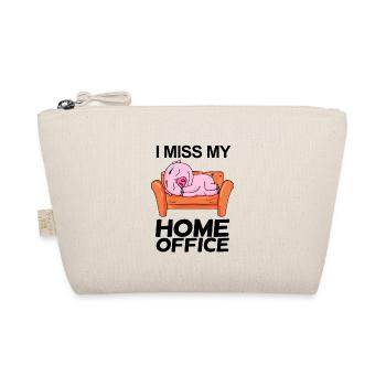 Home Office Saying Funny - Organic Pouch - nature - Front