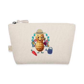 Peanut Gardener Gardening Gardening Vegetables - Organic Pouch - nature - Front