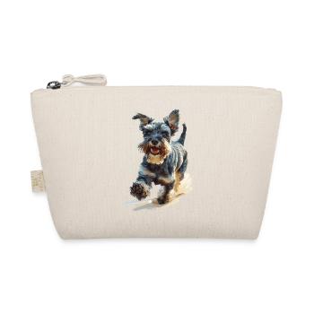Schnauzer - Bio-Täschchen - Natur - Vorne