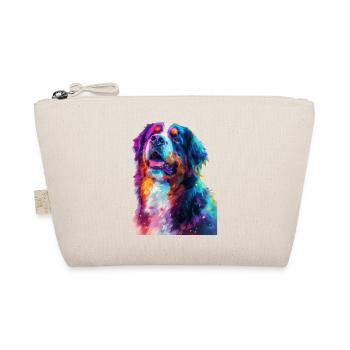 Berner Sennenhund - Bio-Täschchen - Natur - Vorne