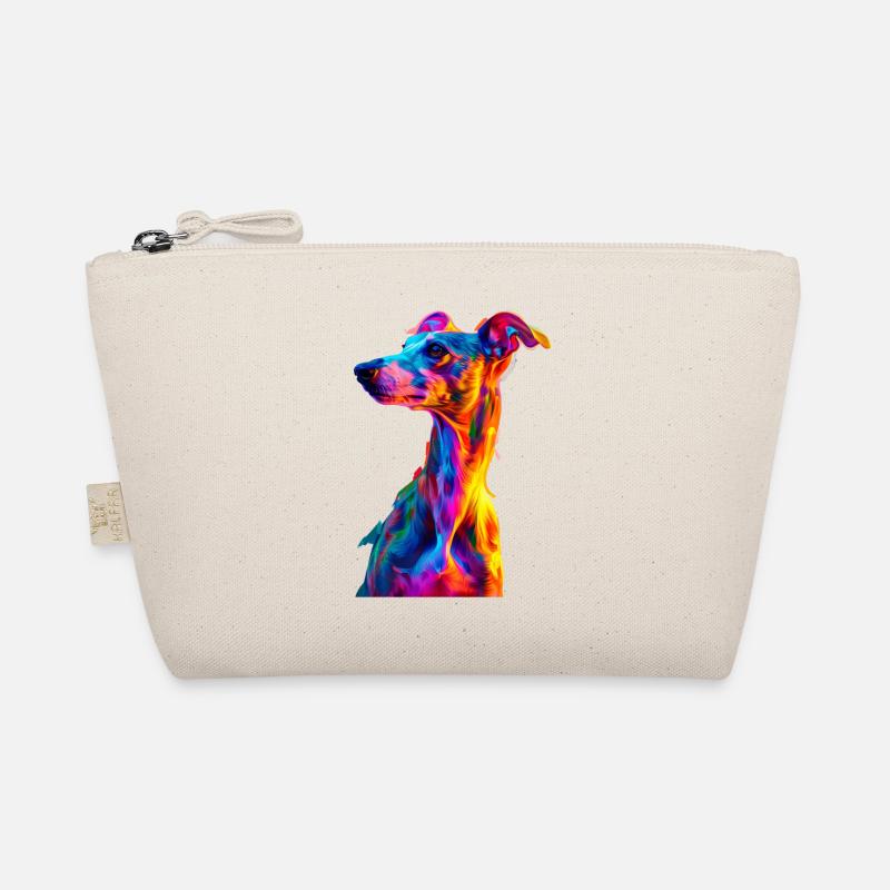 Whippet - Bio-Täschchen - Natur