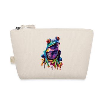 Frosch - Bio-Täschchen - Natur - Vorne