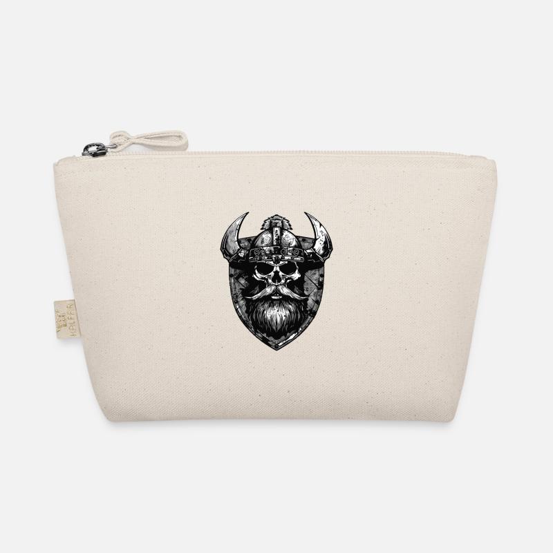 Wikinger Skull Wappen Bio-Täschchen