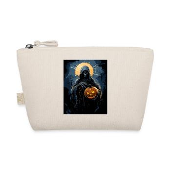 Cadeau d’Halloween Femmes Citrouille Hommes Enfants - Trousse biologique - nature - Devant