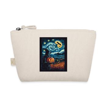 Cadeau d’Halloween Femmes Citrouille Hommes Enfants - Trousse biologique - nature - Devant