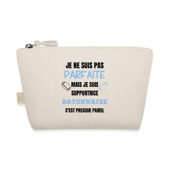 Supportrice Bayonnaise Parfaite Rugby - Trousse biologique - nature - Devant