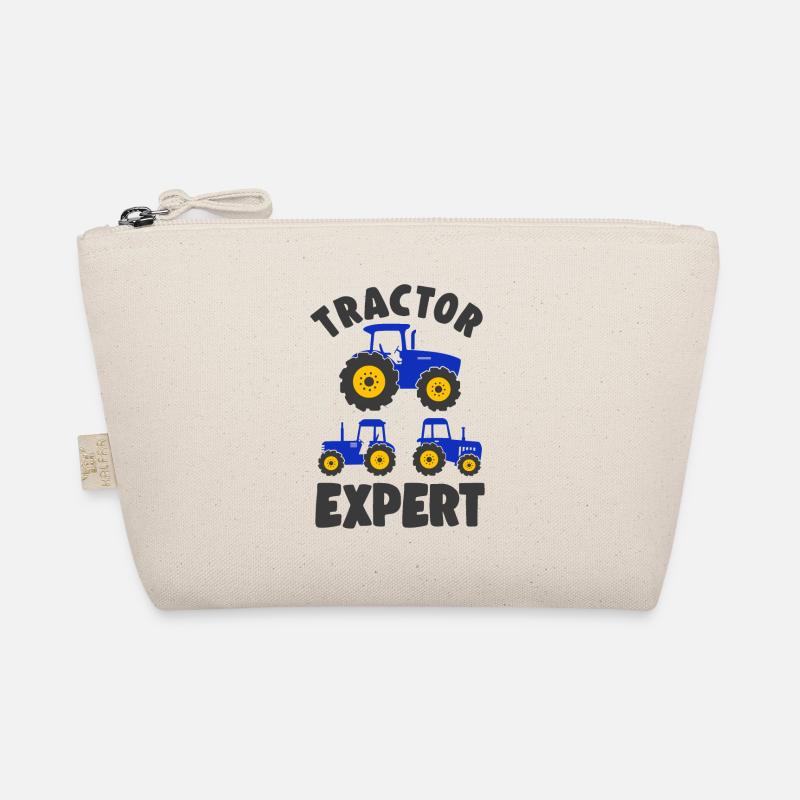Farm Tractor Expert Farmer Boy Toddler Gift Idea Bio-Täschchen