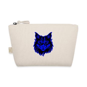 Cat Head Cat - Organic Pouch - nature - Front