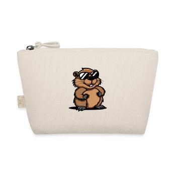 Beaver Comic Cool - Organic Pouch - nature - Front