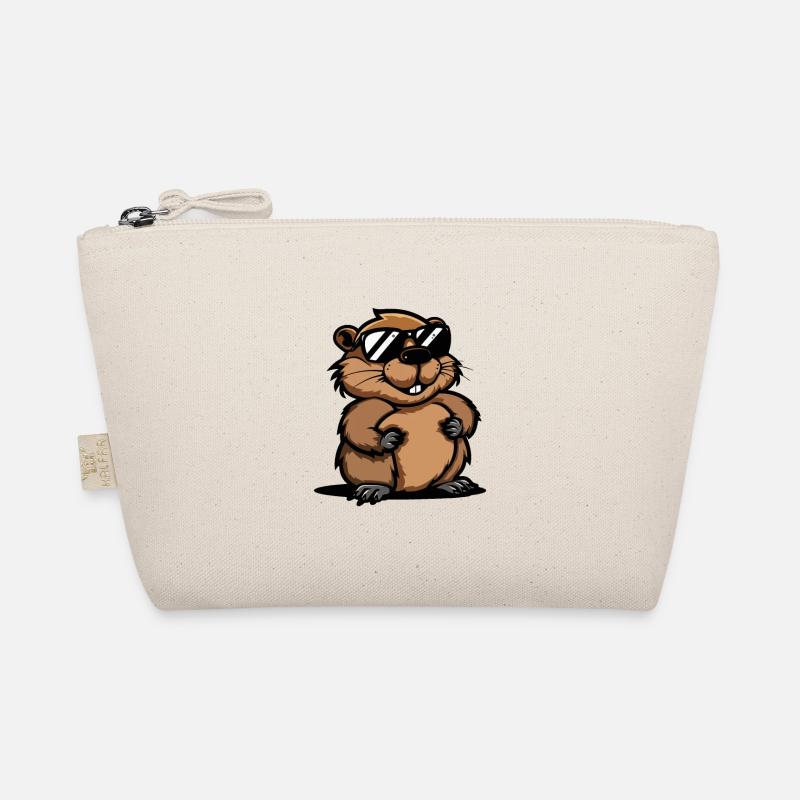 Castor Bande dessinée Cool - Trousse biologique - nature