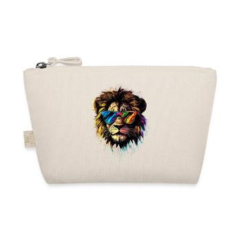 Lion Big Cat Lion's Mane Lions Love Wild Lions - Organic Pouch - nature - Front